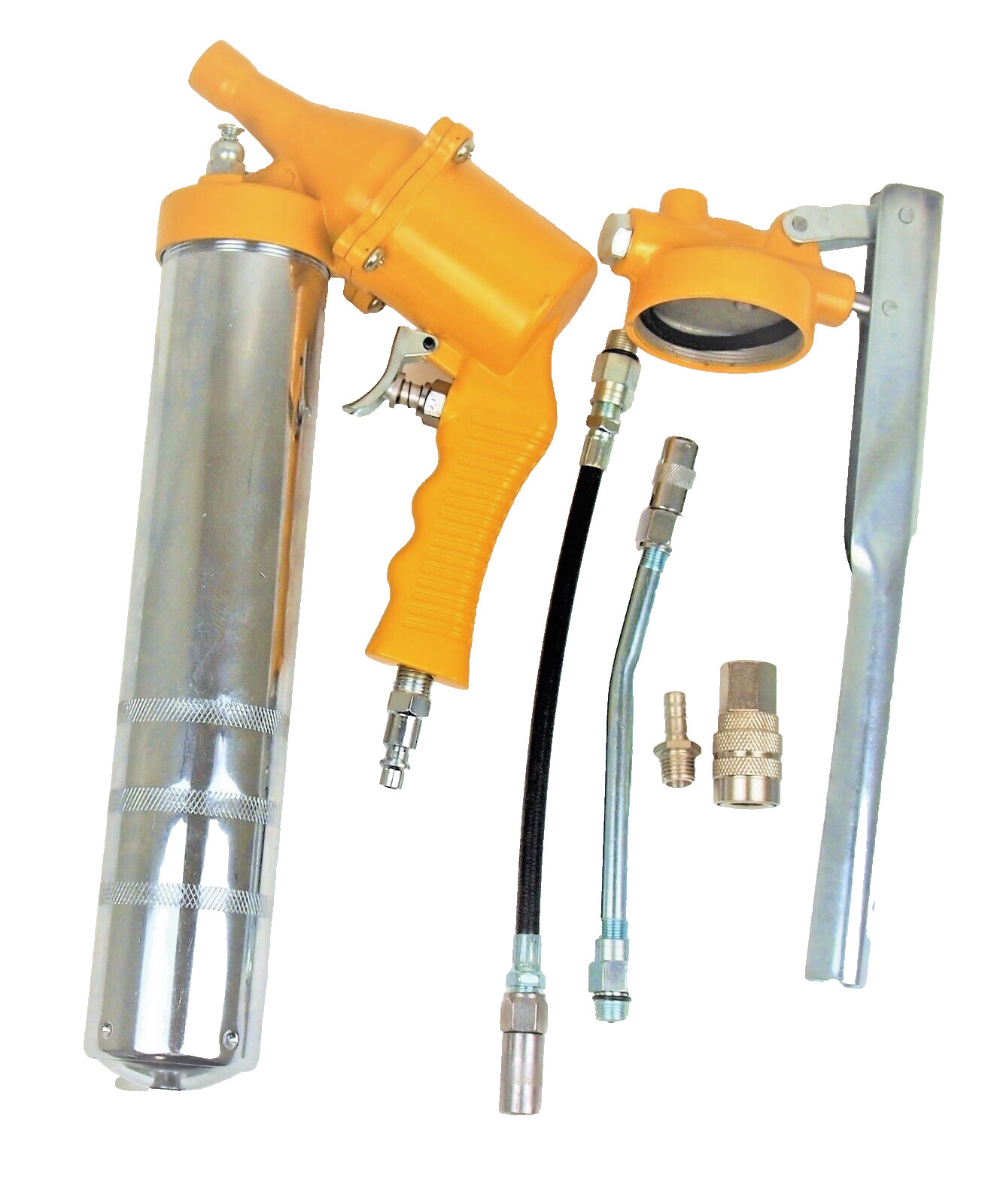 2 in 1 Air Grease Gun Kits Air Pneumatic Manual Automotive YQ53S