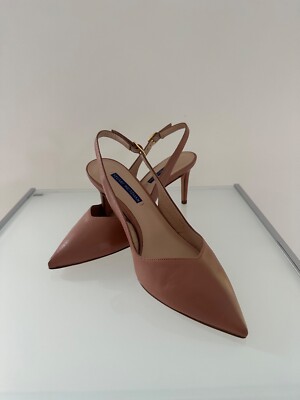 Stuart Weitzmann Sling Pumps Gr. 39,5 in camel - Neu!!!