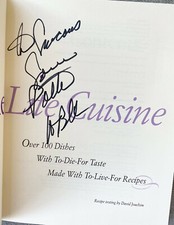 Patti LaBelle Signed IP Lite Cuisine Hardcover Cookbook - Authentic, 1st Ed.