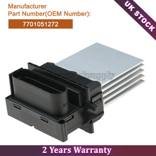 FOR RENAULT CLIO II RENAULT THALIA I 7701051272 HEATER BLOWER FAN RESISTOR UK - Imagen 4 de 8