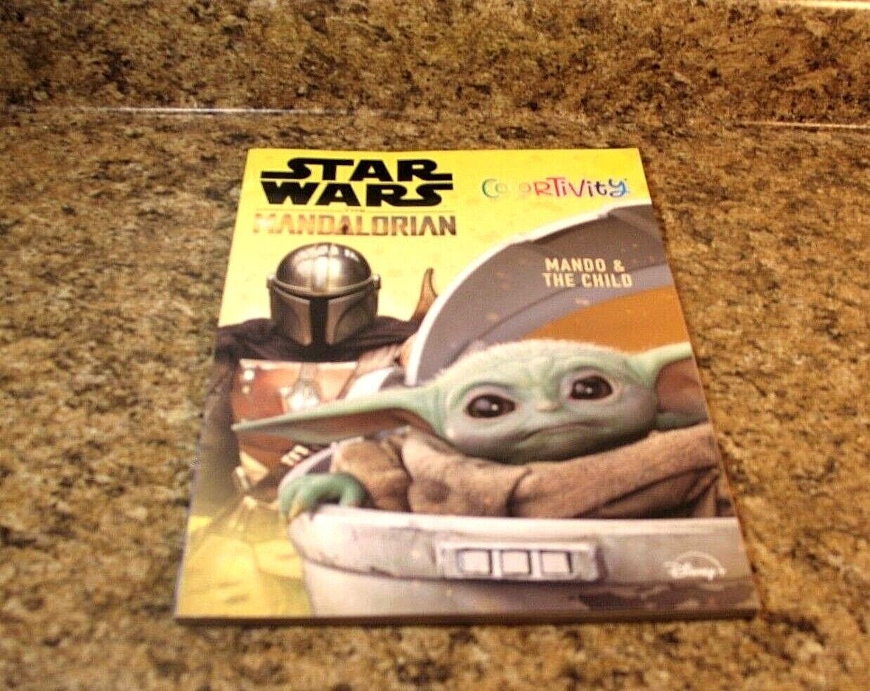 Star Wars The Mandalorian Coloring and Activity Book Mando & The Child NEW