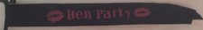 Hen Party Black & Pink Sash.
