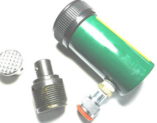 10 Ton Mini Stubby Hydraulic Ram - 2 14 Stroke -flat Saddle And Threaded Adap 10 Ton Mini Stubby Hydraulic Ram - 2 14 Stroke -flat Saddle And Threaded Adap