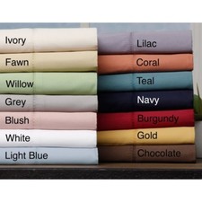 Dazzling Duvet Collection Egyptian Cotton King Size Select Solid Color Item
