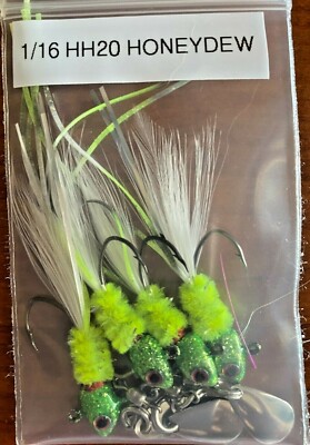 Hand Tied Fishing Jigs Various Sizes And Colors Freshwater Fishing With Spinners