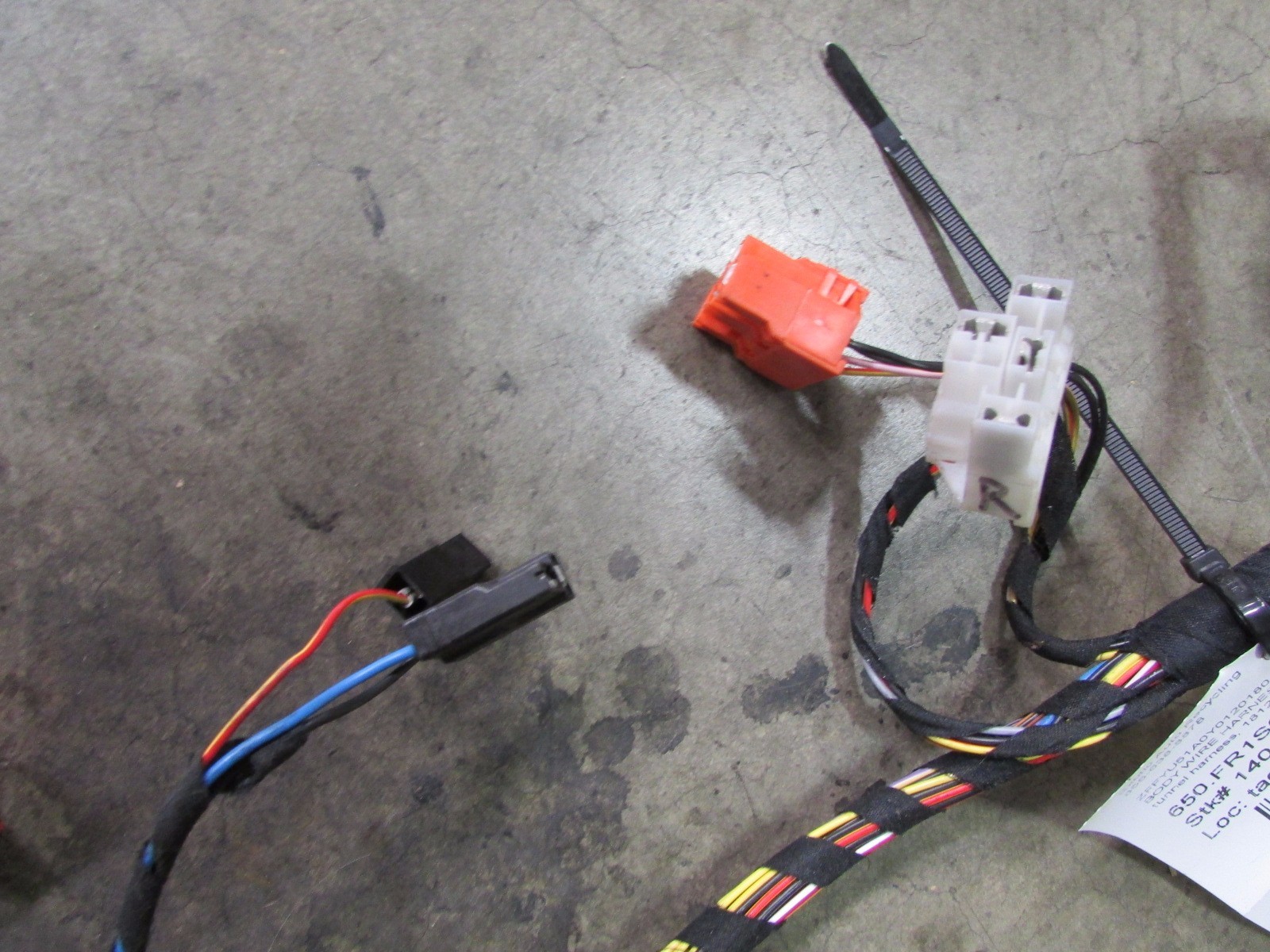 Ferrari 360, Tunnel Wiring Harness, Used, P/N 181281