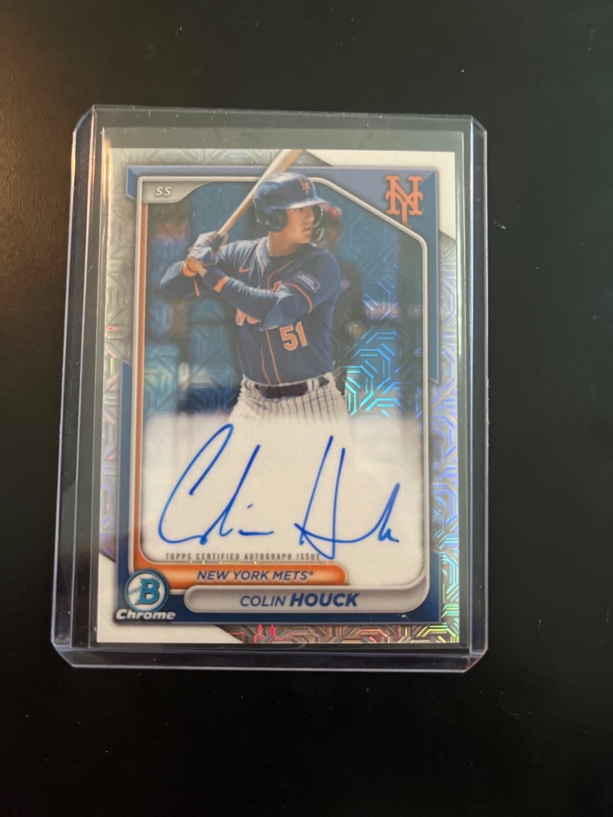 2024 Bowman - Chrome Prospect Mega Box Autographs Colin Houck #BMA-CH (AU, RC)