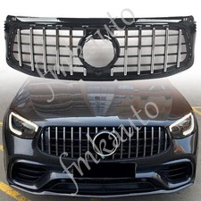 Chrome GT R Style Kühlergrill Grill Frontgrills Für Mercedes Benz GLB X247 2020+