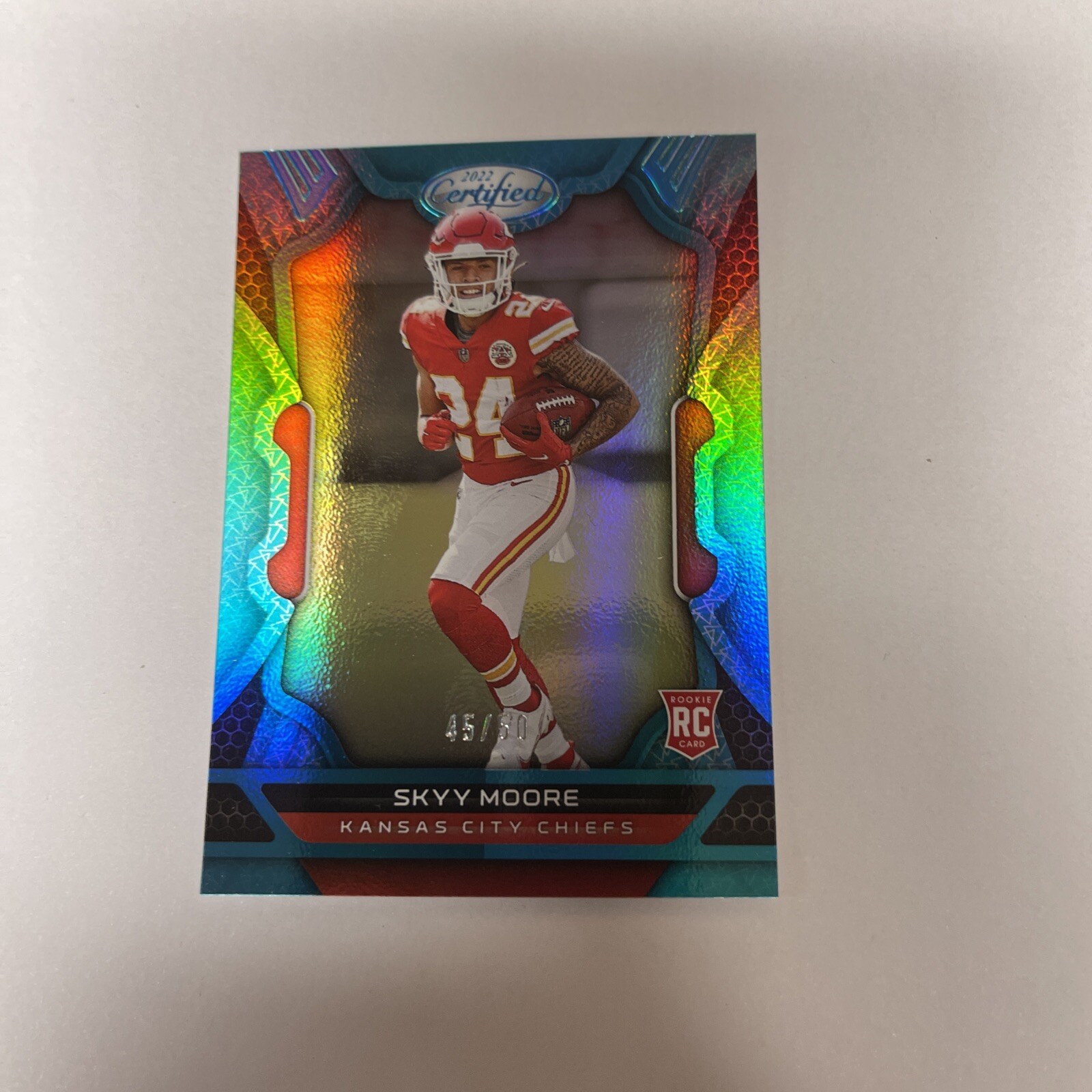 2022 Certified Skyy Moore teal mirror RC 45/50!!!!