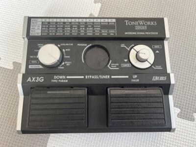 KORG AX3G ToneWorks MODELING SIGNAL PROCESSOR Guitar Multi Effects Pedal