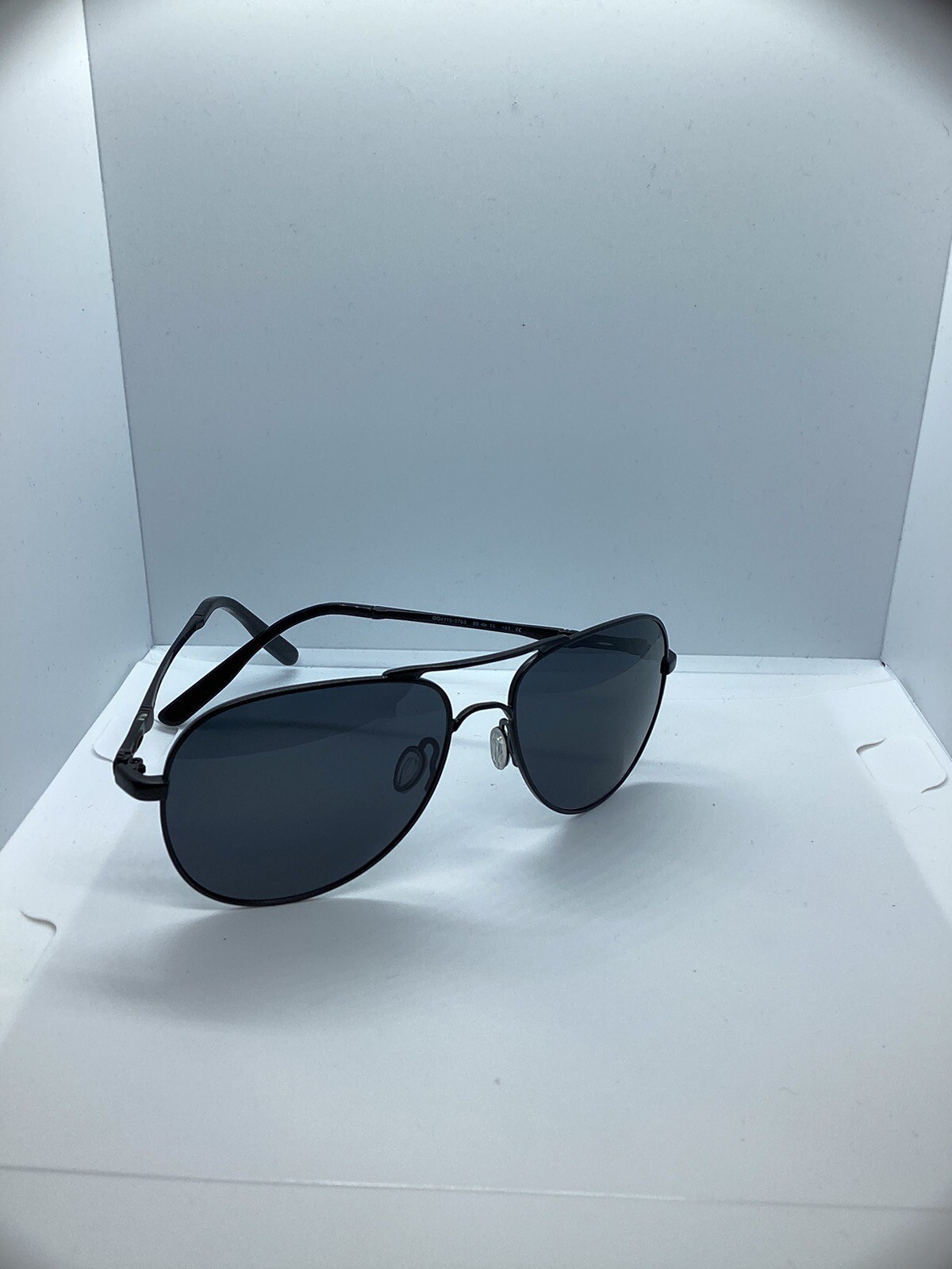 Polarized Black Sunglasses with Black Frame & Premium Case  -image