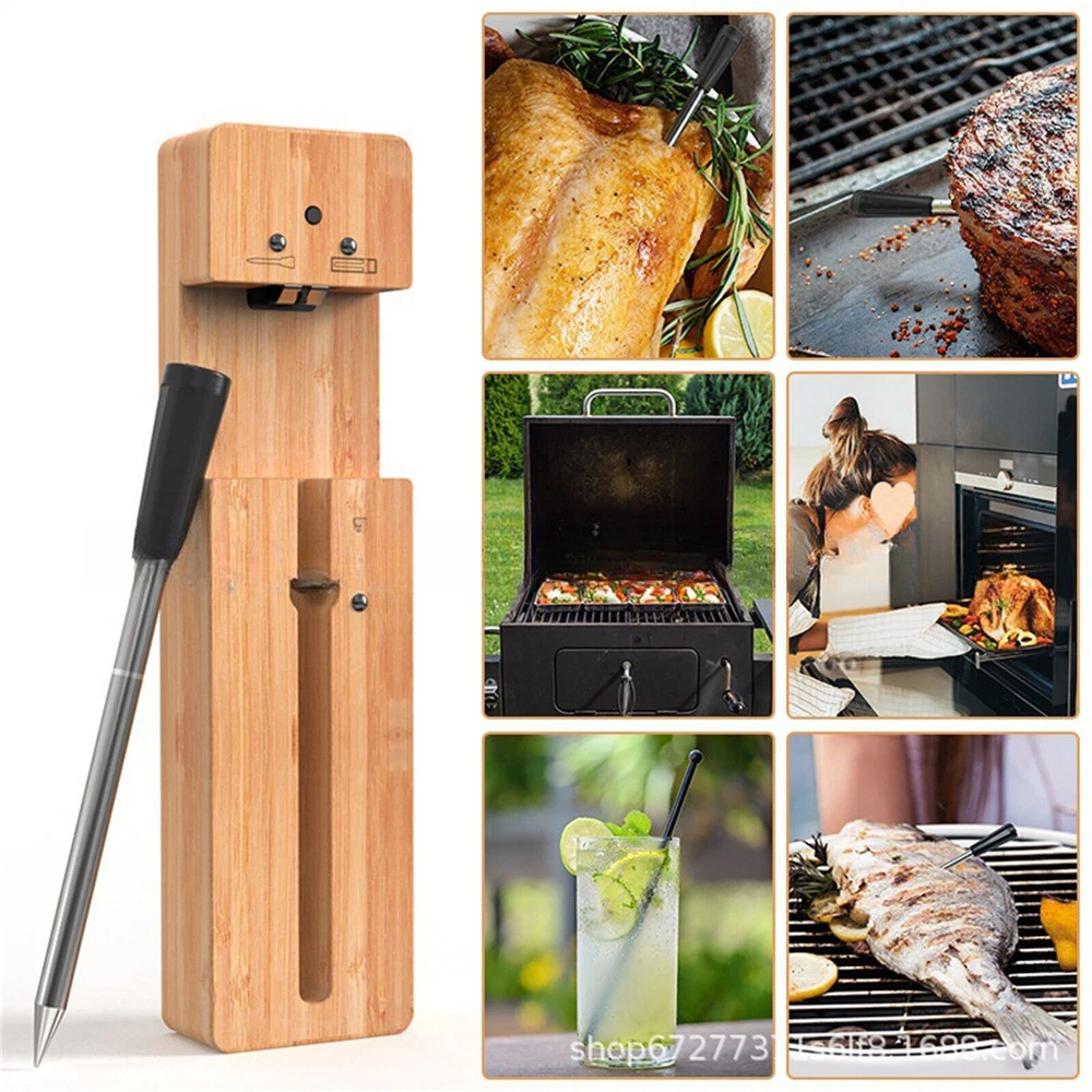 Smart Meat Thermometer with Bluetooth | 165ft Wireless Range - FAST SHIPPINGxH
