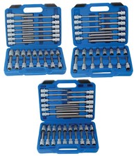 Vielzahn T-Profil Torx Set XZN Nuss-Kasten Bit Satz Einsätze Innen-Sechskant 1/2