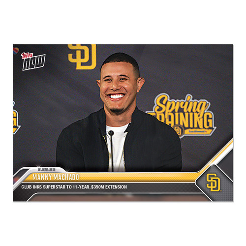 2023 Topps Now ST-1 Manny Machado
