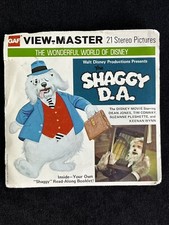 Viewmaster 3 Reels Set- Walt Disney s The Shaggy D.A.- GAF- B 368