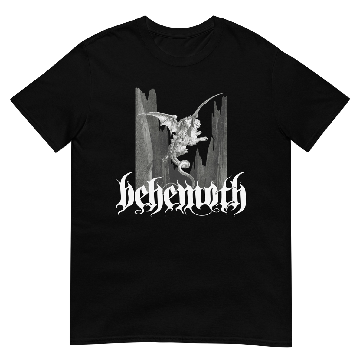Behemoth, Death Metal merch, Wings of the Wicked, printed Shirt