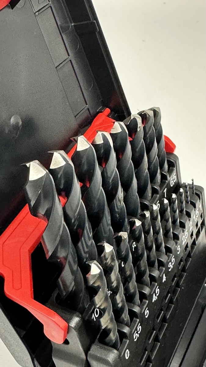 Würth Metallbohrer-Set 19-teilig | 1,0–10,0 Mm | HSS Spiralbohrer DIN 338 | Für Präzise Bohrungen In Metall