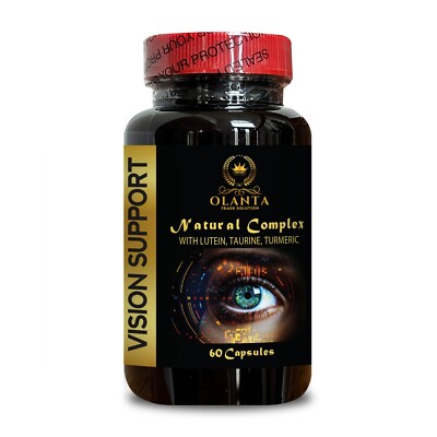Advanced eye and vision support formula with Lutein Zeaxanthin Herbal Extracts 1