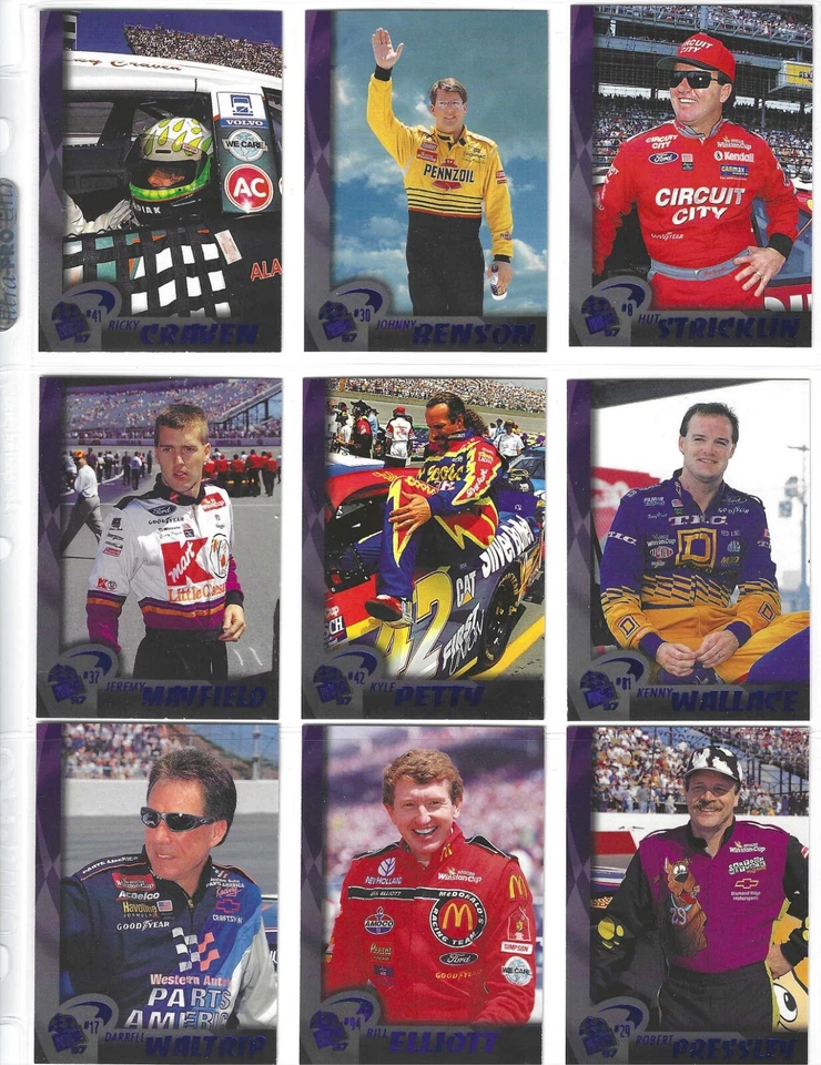 1997 Press Pass TORQUER (BLUE) #66 Ricky Craven-ONE CARD ONLY! - Image 4 of 4
