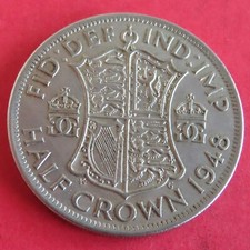 1948 GEORGE VI  HALF CROWN