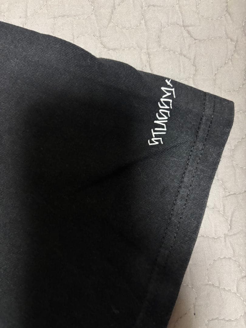 BONEYARDS NEIGHBORHOOD STUSSY Logo Tee M Cotton Used Wear thumbnail 5