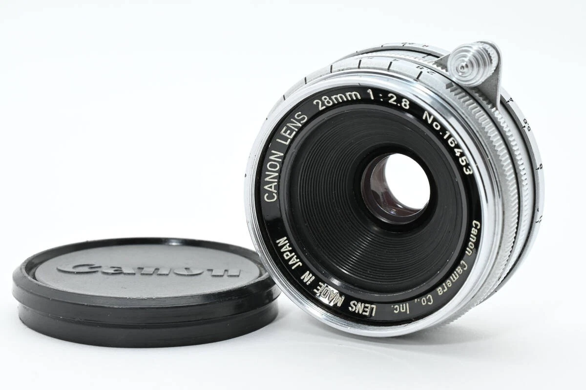 キャノン Canon 28mm f/3.5 Lens LTM L39 3508 Canon f/3.5 Camera Lenses 28mm Focal for sale | eBay