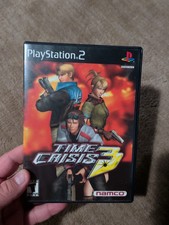 Time Crisis 3 (Sony PlayStation 2, 2003) CIB Complete w/ Manual - TESTED