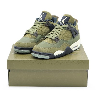 Best-selling items Air Jordan 4 Craft  Olive  Men s Sneakers New with Box