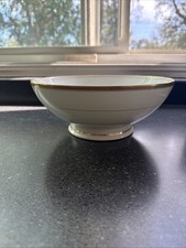 Haviland Limoges France Porcelain White And Gold Bowl 9, 2/16