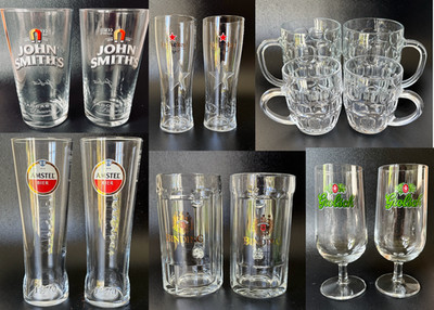 BEER Bier LAGER Pilsner STOUT Glasses & Tankard Stella GUINNESS Glass - VARIOUS