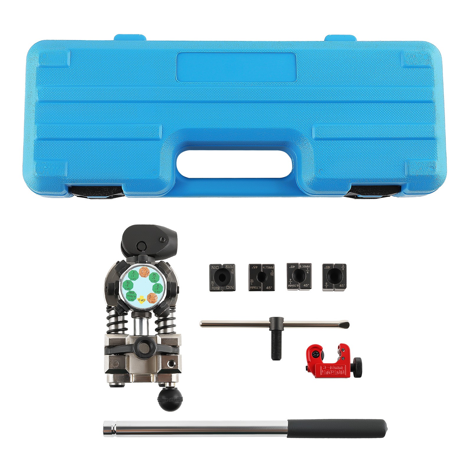 Professional Brake Line Flaring Tool Kit 45 Degree Single Steel  Copper Tube