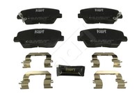 Vorderachse Hart 253 433 Bremsbelagsatz, Scheibenbremse FüR Hyundai,Kia