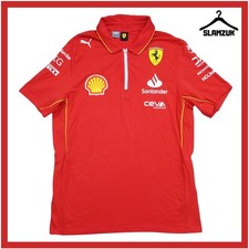 Ferrari Formula 1 Shirt F1 Puma Medium Team Maglia Formula One Jersey 2024 HH77