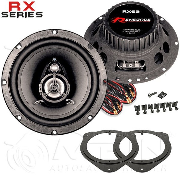 Renegade Auto Lautsprecher FüR Audi Tt Fv 8S Ab 2014 Heck Seite Koax 200W #ADU1-image