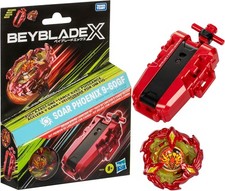 Beyblade X Soar Phoenix 9-60GF Deluxe String Launcher Set with Attack Type...