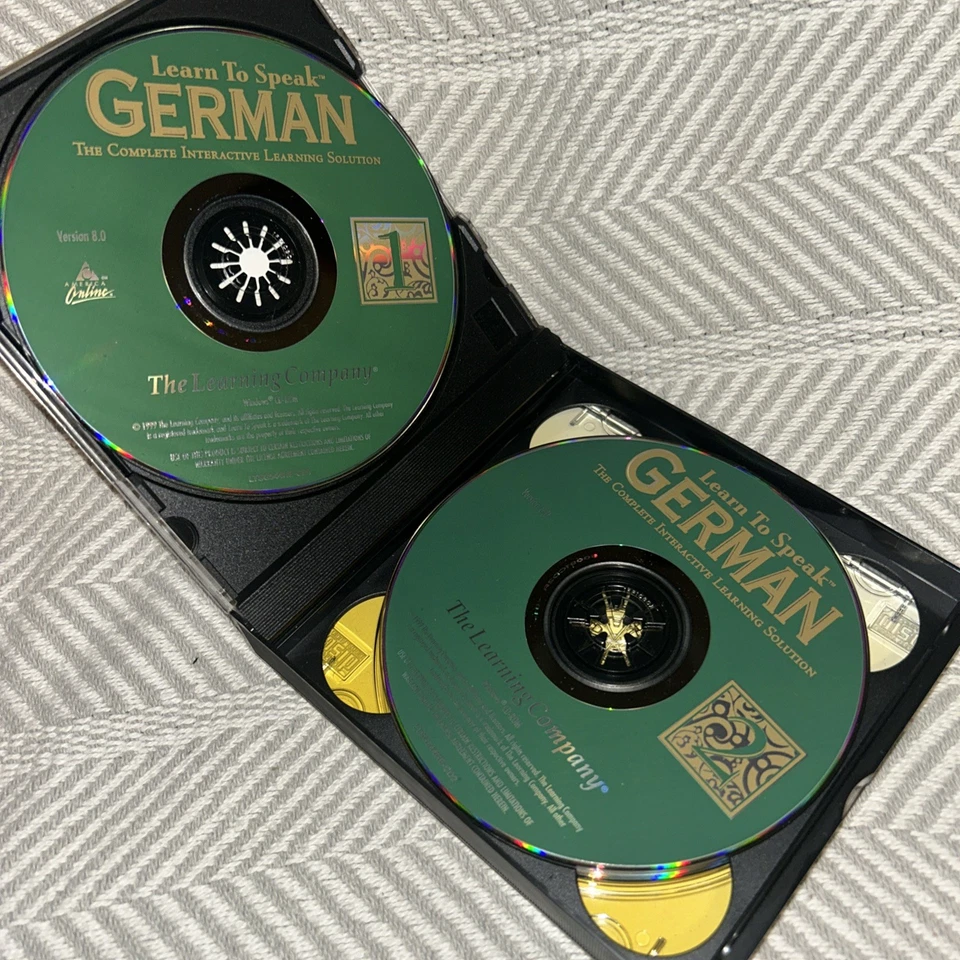 Learn to Speak German The Complete Interactive Learning Solution Version 8.0 '99 - Image 3 of 4