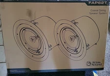  Atlas Sound FAP62T Coaxial In-Ceiling Speaker NEW unopened box
