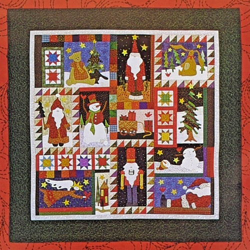 Quakertown Quilts "Yuletide Joy" BOM Kit 1998 All 12 Month Blocks w/Fabric RARE!