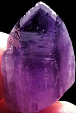 27ct Super Seven Skeletal Amethyst Lemurian Quartz Lemuria crystal&pyramid t300