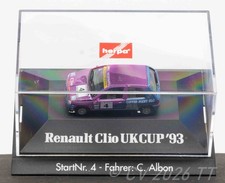1/87 H0 HERPA 035910 GB, Renault Clio UK Cup 1993, Albon, Private Collection