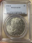 1928-S $1 Peace Silver Dollar PCGS AU 53