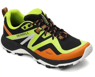 Merrell MQM Flex 2 GTX GoreTex schwarz orange Herren Schnürschuh Quantum Grip Trail Run