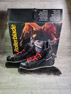 Vintage 1993 RollerBlade Power Blade Inline Skates Hockey Mens 12 w/ Box