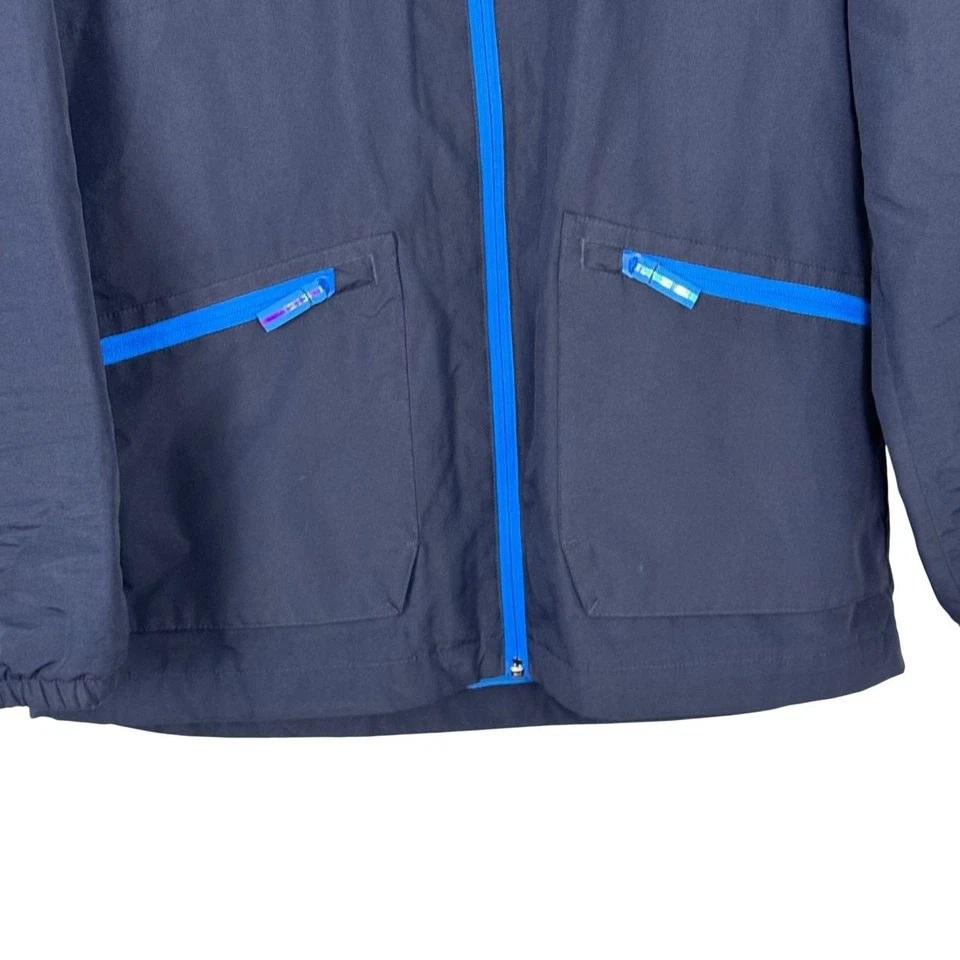 C9 by Champion Niños Impermeable Azul Marino Verano Primavera Aire Libre Niños Largo 12/14 Usado en Excelente Condición Foto 3 de 4