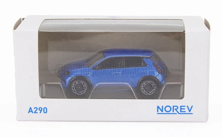 MODELLINO AUTO STATICO NOREV ALPINE A290 GT 2025 BLU MODELLISMO SCALA 1:64 - Immagine 4 di 4