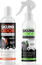 Nuesta Pets Skunk Odor Remover System w/Activated Charcoal for Dogs  Cats
