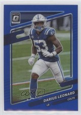 2021 Panini Donruss Optic Blue Prizm 57/179 Shaquille Leonard Darius #112 kq9
