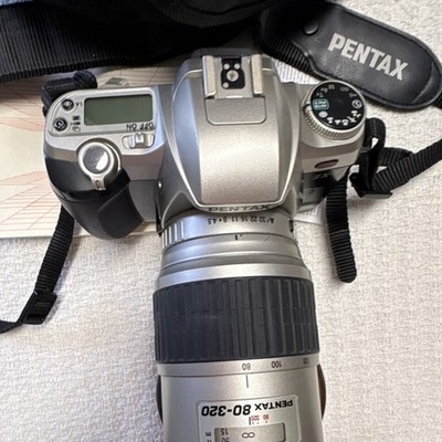 PENTAX ZX-7 35mm SLR Film Camera w/ 80-320mm & 28-80mm Lenses