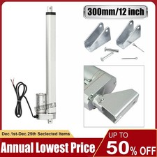 Heavy Duty 300mm 12" Inch Stroke DC 12V 220LBS Linear Actuator for Industry Lift