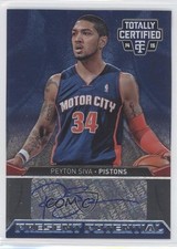 2014 Totally Certified Present Potential Signatures 38/99 Peyton Siva Auto 2r5